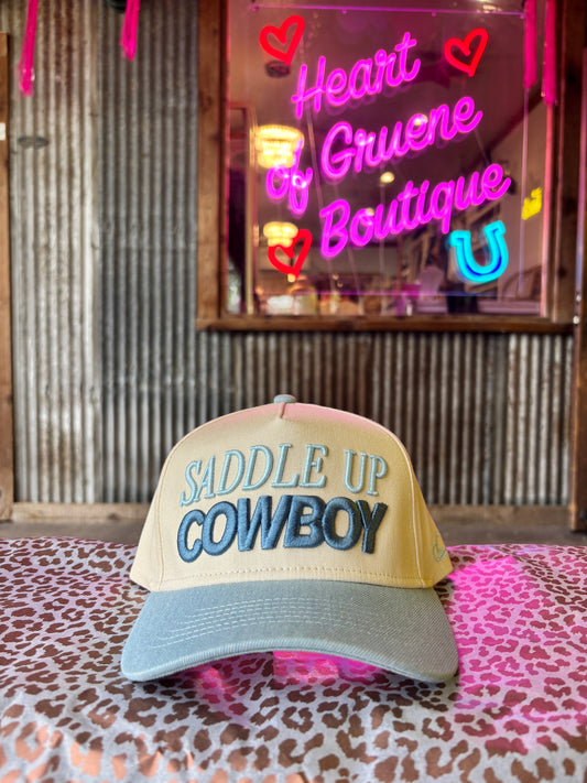 Saddle Up Cowboy Trucker Hat