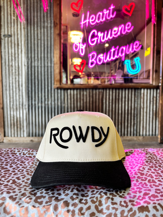 Rowdy Puff Trucker Hat