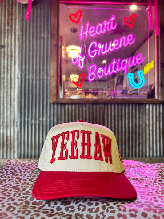 Yeehaw Puff Trucker Hat